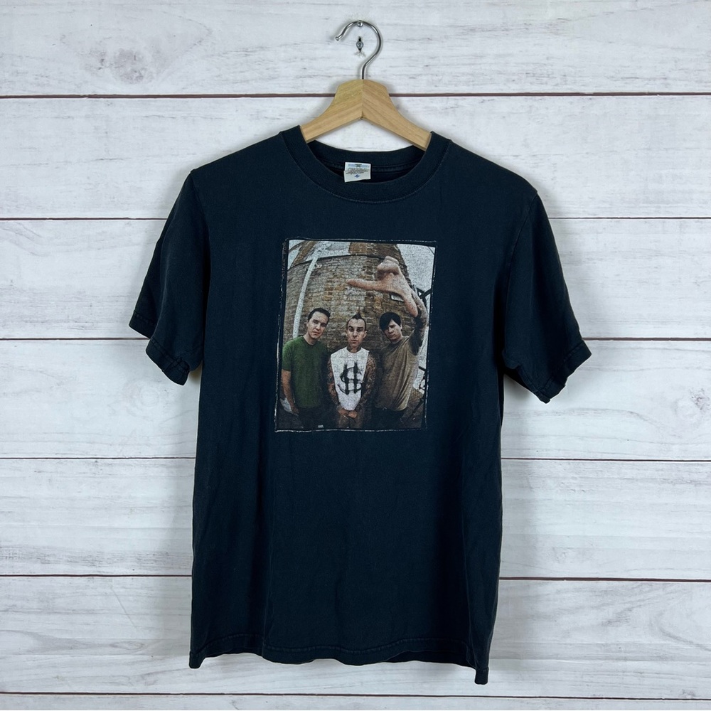 Vintage 2004 Blink 182 Band Tour T-Shirt Small